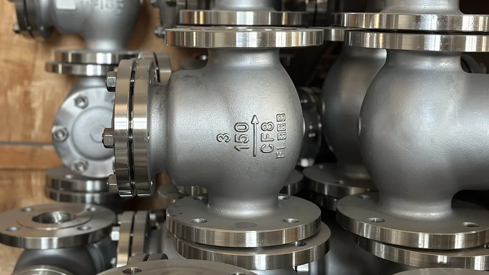 Ny fitsipiky ny fiasan'ny check valve.