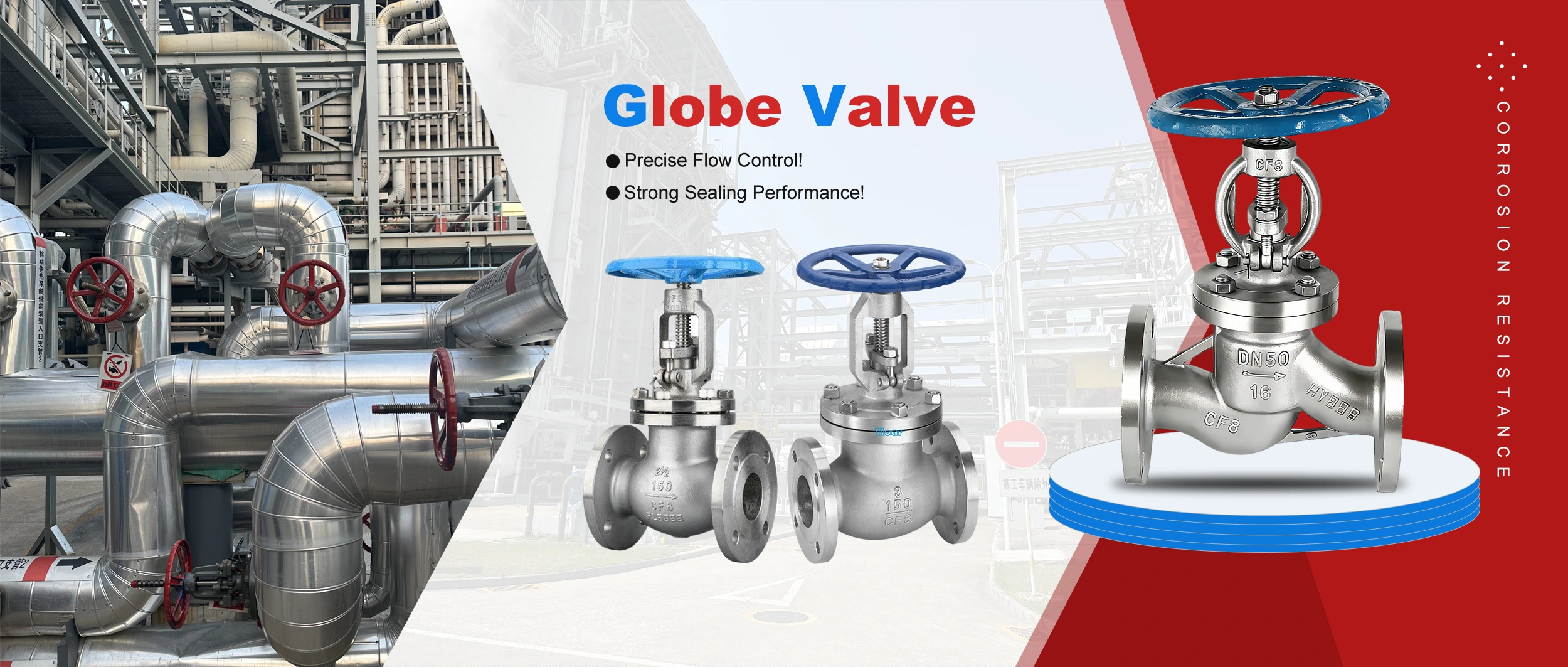 Factory Direct Globe Valve any Huadu