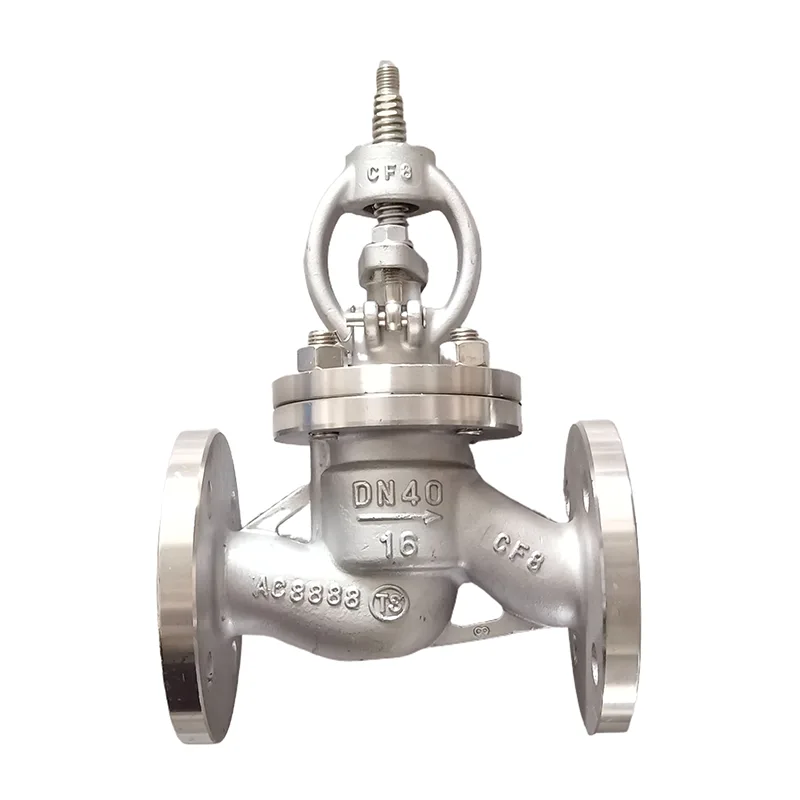 Ny Valve Globe Flanged Stainless Steel 304 ve no safidy tsara indrindra ho an'ny fanaraha-maso indostrialy azo itokisana