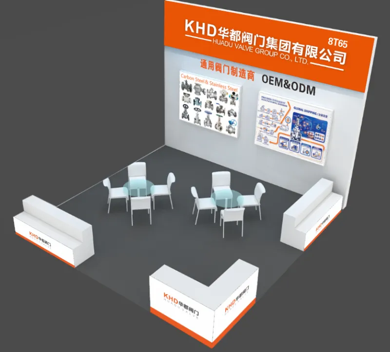 Aiza no Hihaona amin'ny Huadu Valve Group (KHD) amin'ny Oct 2026? Zhejiang Int'l Valve Fair, Booth 8T65