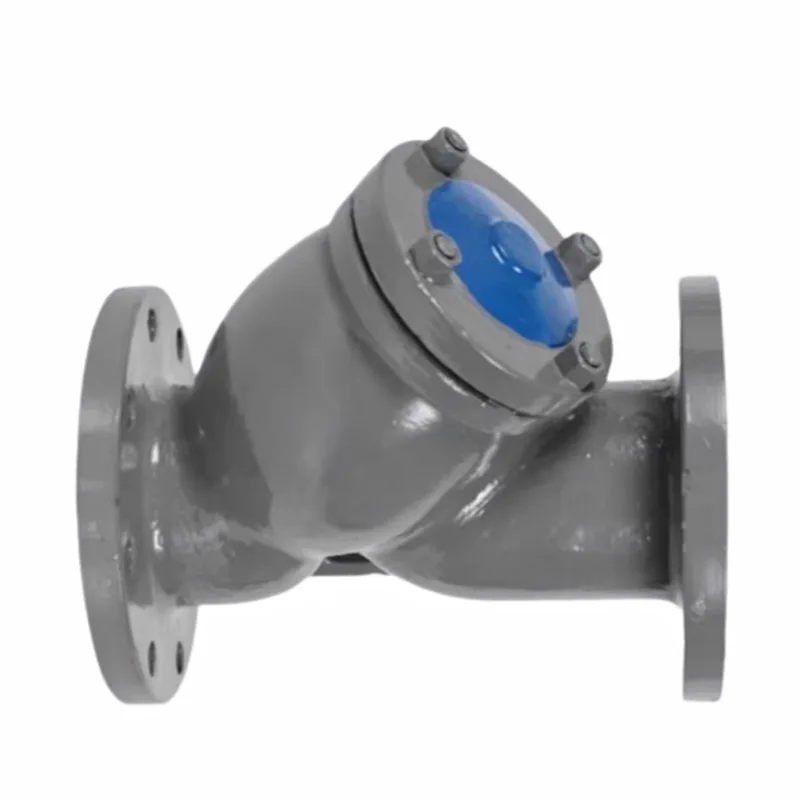 Carbon Steel Flanged Y-karazana sivana