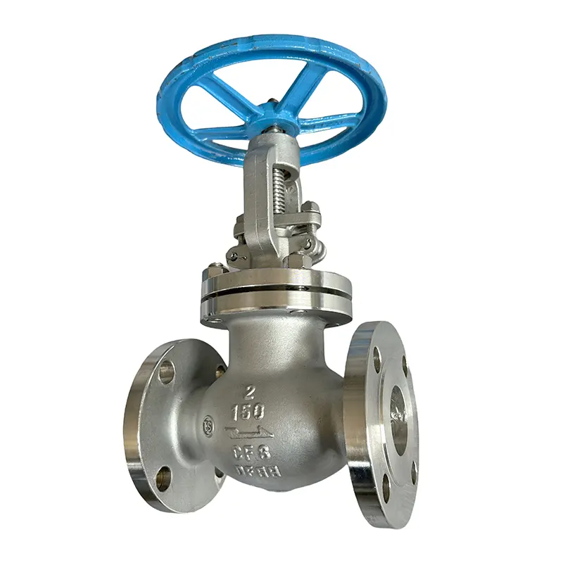 Tsy miakatra Stem sy Rising Stem Manual Globe valve